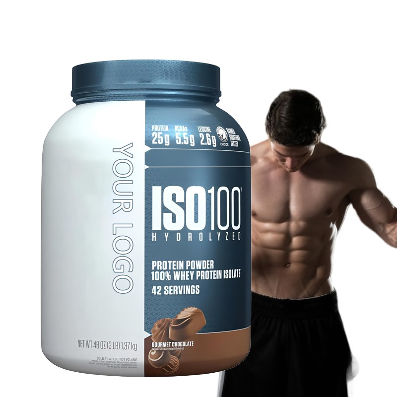 Whey Protein Powder Factory - OEM Wholesale Customised ISO 100 Hydrolysed Isolate