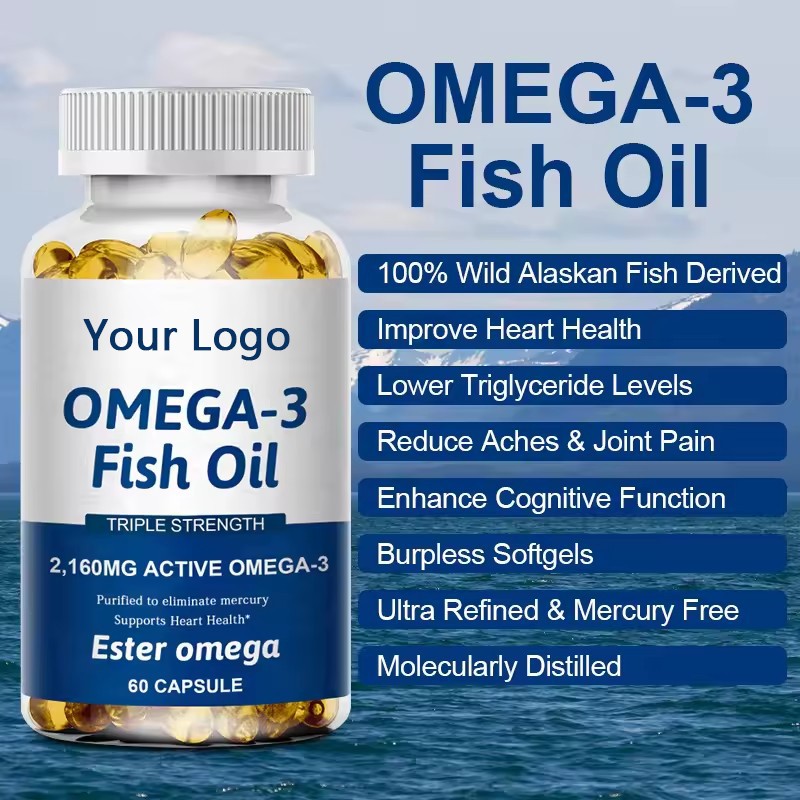 Deep Sea Fish Oil Softgels Manufacturer - OEM/ODM Wholesale Heart Joints Support