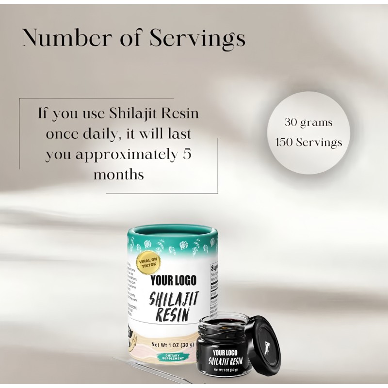 Shilajit Resin Factory - OEM/ODM Private Label Pure Himalayan Mineral Organic