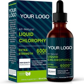 Liquid Chlorophyll Drops Manufacturer - OEM/ODM Private Label Herbal Extract Energy