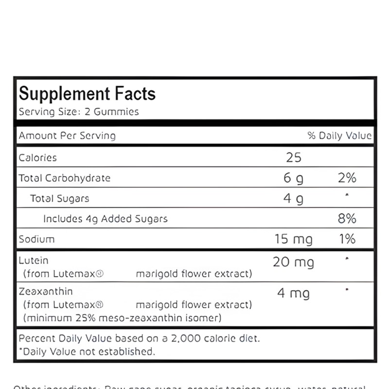 Lutein Gummies Manufacturer - OEM/ODM Wholesale Labeling Adult Children Eye Care