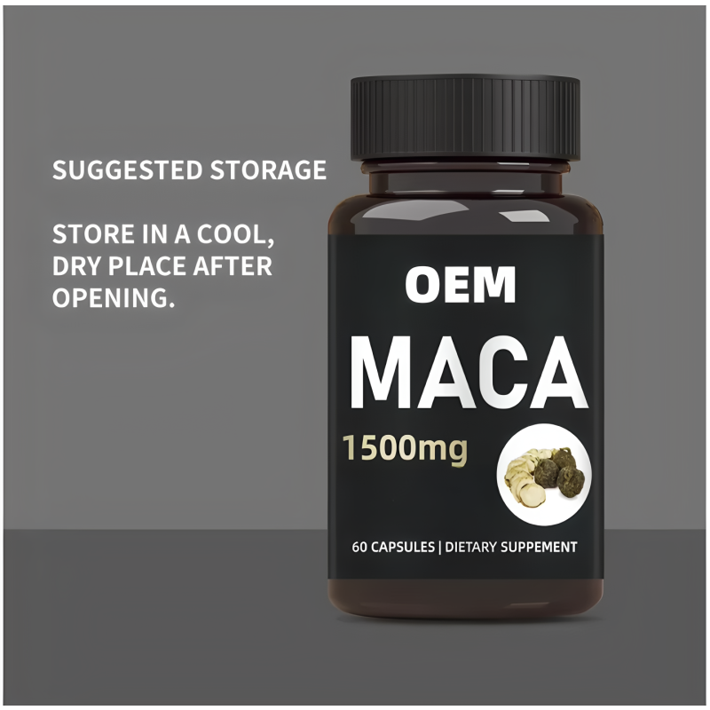 Black Horse Extract Capsules Factory - OEM/ODM Customised Curry Maca Pills