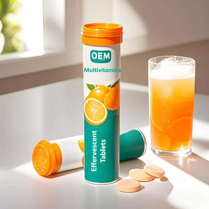 Multivitamin Tablets Factory - OEM/ODM Private Label Vegetarian Vitamin C GMP