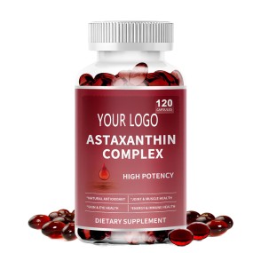 Astaxanthin Softgels Manufacturer - OEM/ODM Skin Brightening Natural Bulk