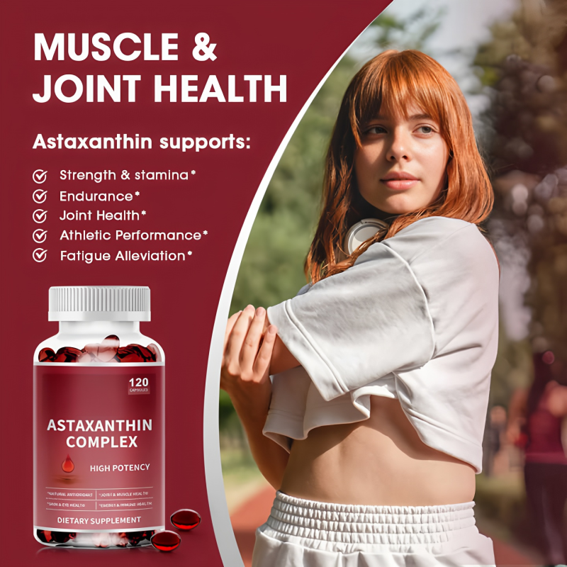 Astaxanthin Softgels Manufacturer - OEM/ODM Skin Brightening Natural Bulk