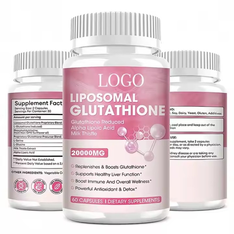 Glutathione Capsules Factory - ODM/OEM L-glutathione Skin Whitening Collagen