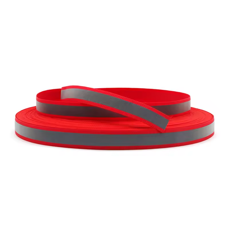 Reflective Webbing Manufacturer - HBC Ribbon Tape Trim Strip Sew on 8 Colors
