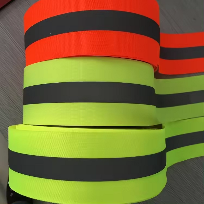 Reflective Tape Manufacturer - HBC High Visibility Sew-on Warning Safety Trim