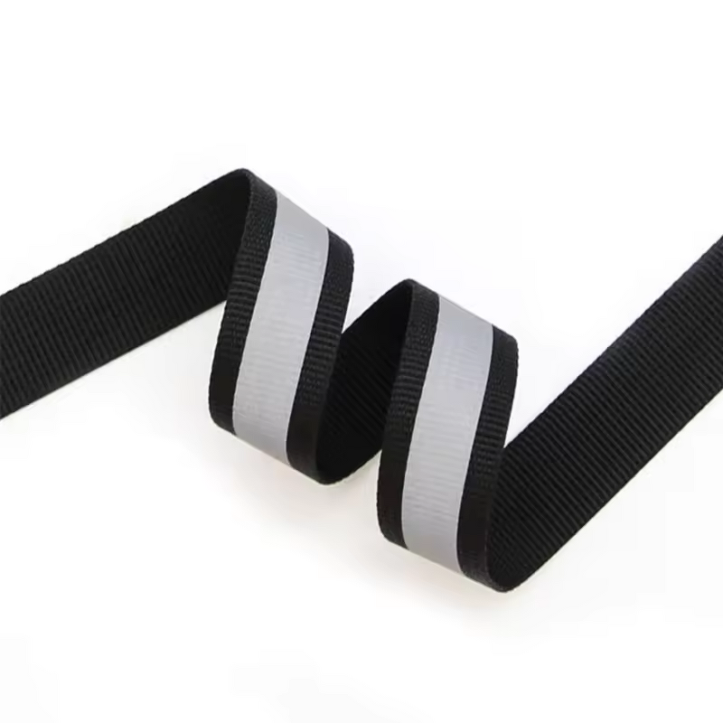 Reflective Webbing Manufacturer - HBC Ribbon Tape Trim Strip Sew on 8 Colors