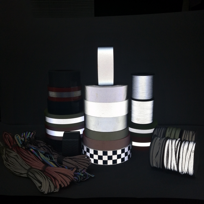 Reflective Webbing Manufacturer - HBC Strap Different Patterns Segmented Reflector