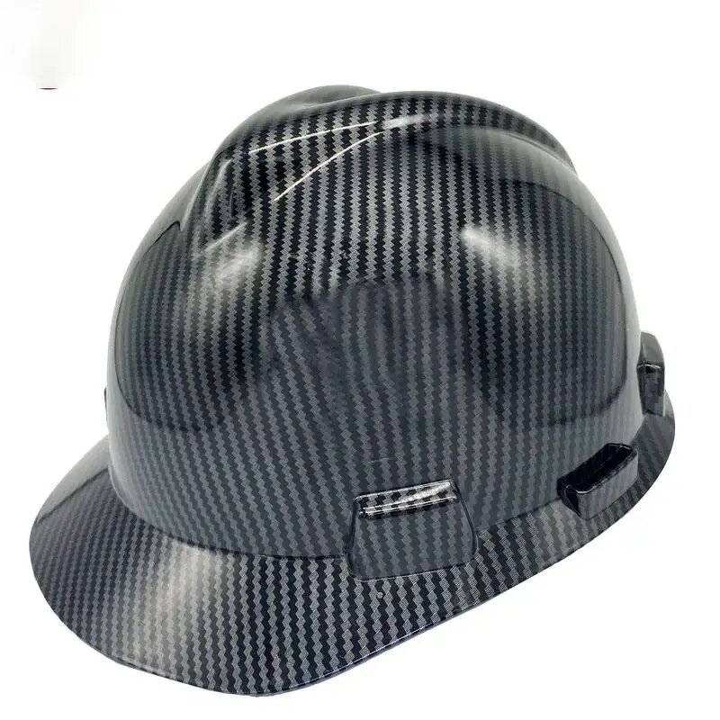 Safety Helmet Manufacturer - HBC Ansi Carbon Fiber HDPE Light Weight Construction
