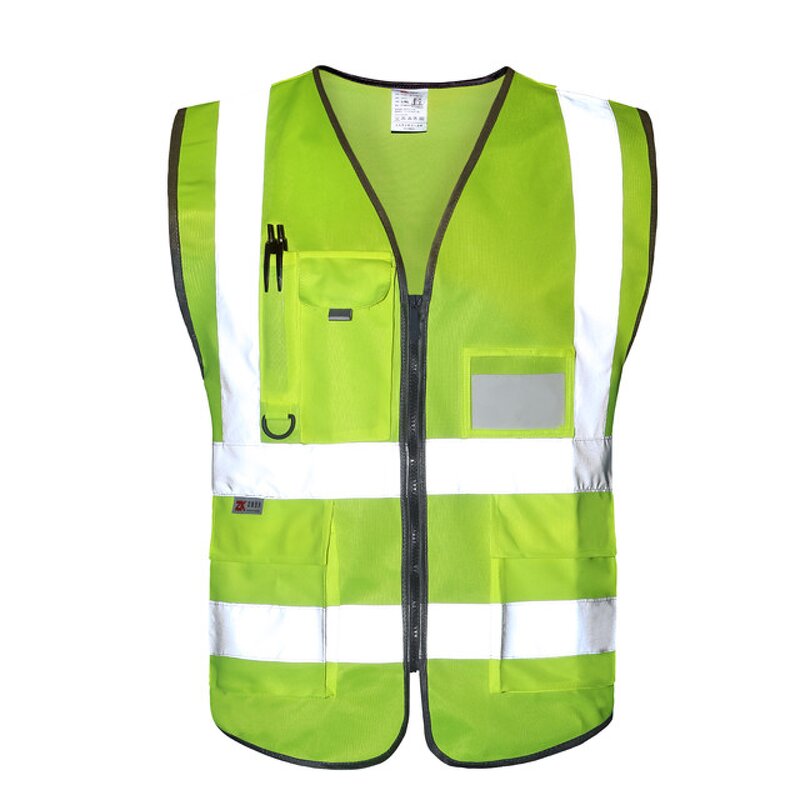 Safety Reflective Vest Manufacturer - High Visibility Yellow Green Waterproof
