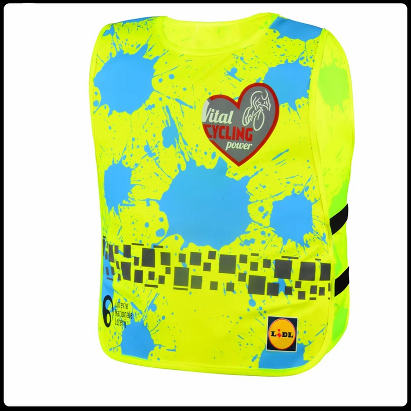 Safety Vest Manufacturer - HBC CE EN1150 High Visibility Orange Child Solar Reflective
