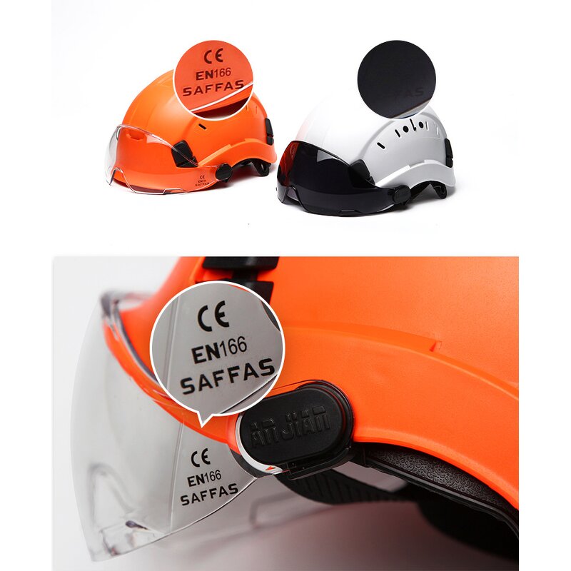 Safety Helmet Manufacturer - HBC ABS with Goggles for Climbing Riding Outdoor Rescue