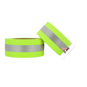 Reflective Webbing Tape Manufacturer - High Visibility Silver Sew on Polyester Fluorescent
