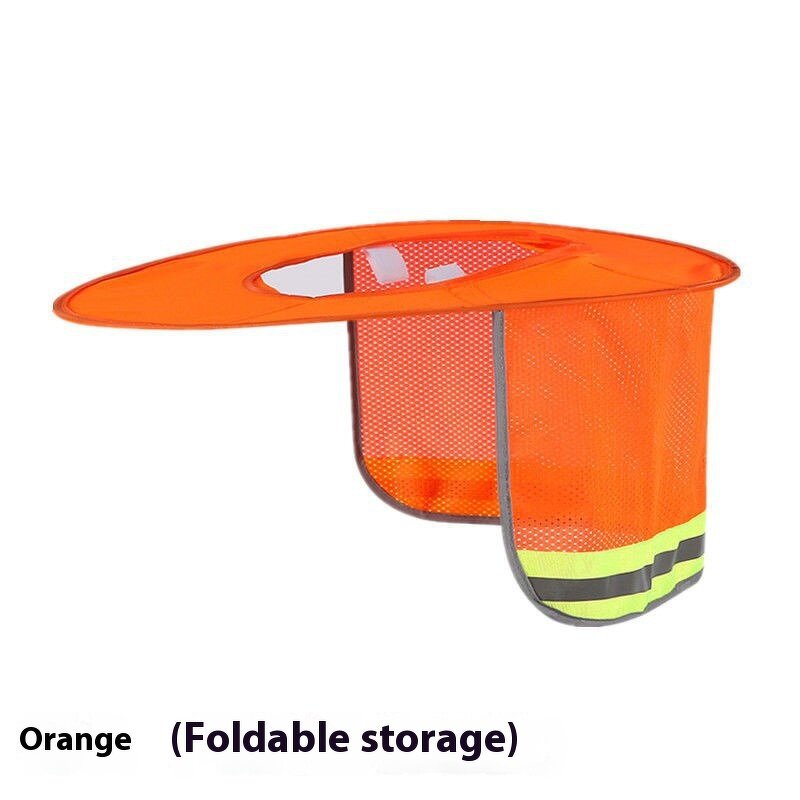 Hard Hat Sun Shield Manufacturer - High Visibility Reflective Full Standard Brim Mesh