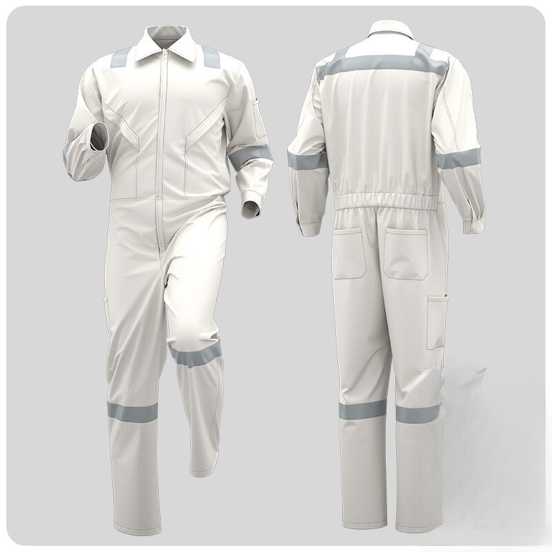 Safety Clothing Manufacturer - HBC Mechanic Worker Jumpsuit One Piece Cotton Adults
