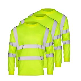 Safety T-shirt Manufacturer - HBC High Visibility Construction Fluorescent Custom