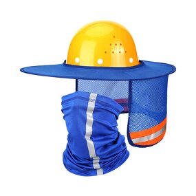 Helmet Sunshade Manufacturer - Construction Mining Use High Visibility Neck Reflective