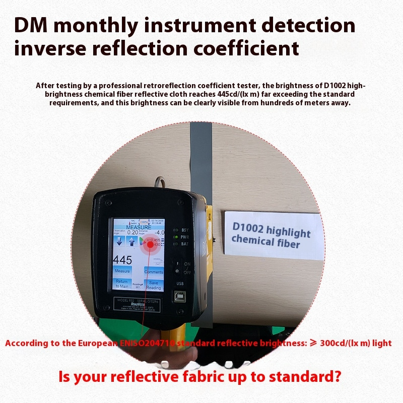 Reflective Tape Manufacturer - Hi Vis Silver Grey Reflective Tc Backing Metallic Sew on