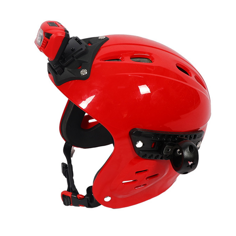 Safety Helmet Manufacturer - HBC Water Rescue Fire Rafting with Rail Fall Protection