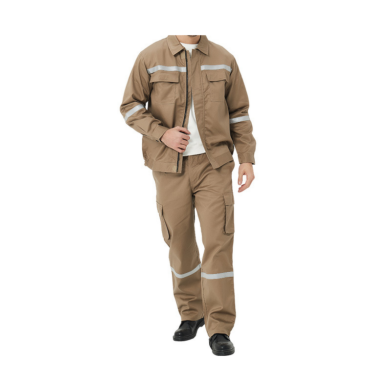 Flame Retardants Work Suit Manufacturer - HBC Custom Men Reflective Fire Resistant