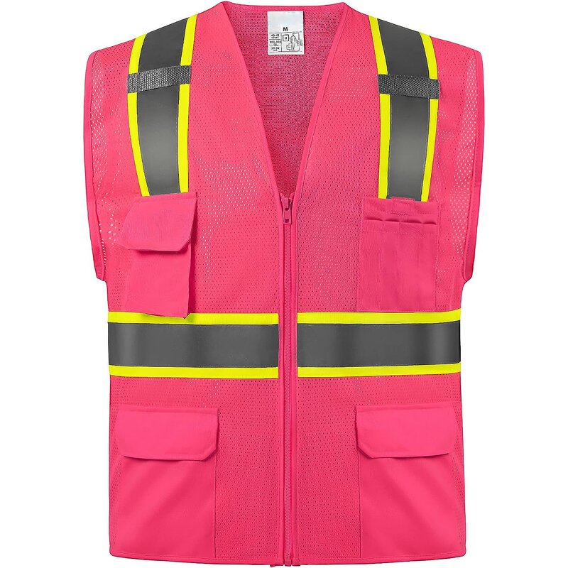 Safety Vest Manufacturer - HBC WorkWear Uniforms with Reflective Strips Comfortable