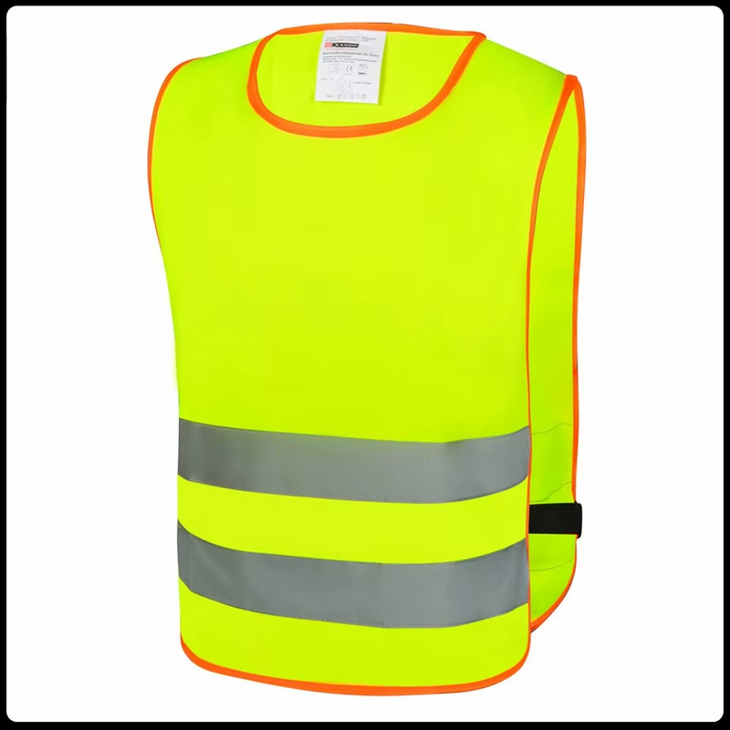 Safety Vest Manufacturer - HBC CE EN1150 High Visibility Orange Child Solar Reflective