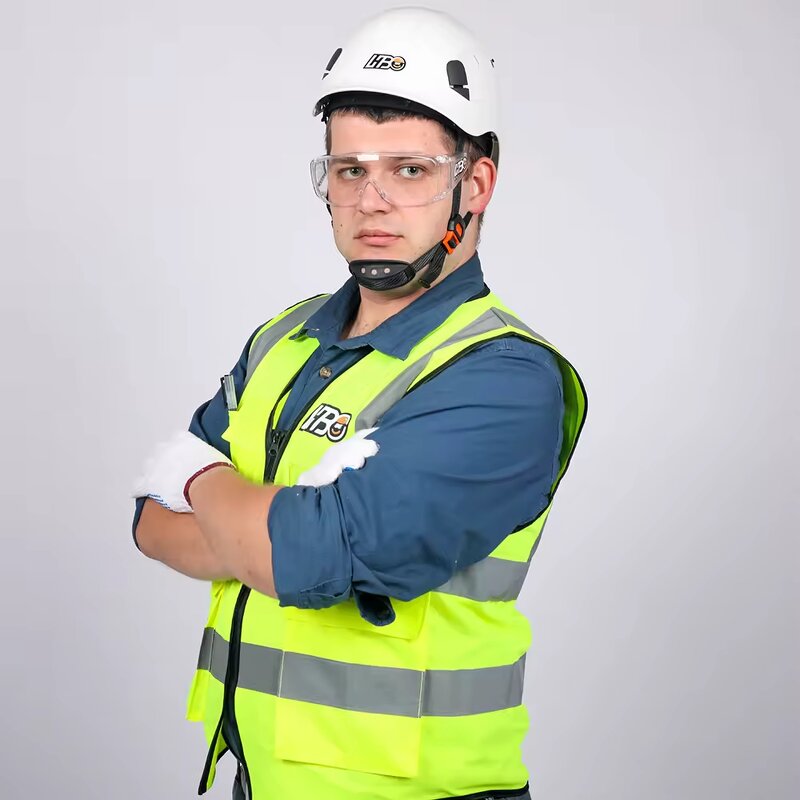 Safety Helmet Manufacturer - HBC ABS Construction Rescue Hard Hat with Visor Mining