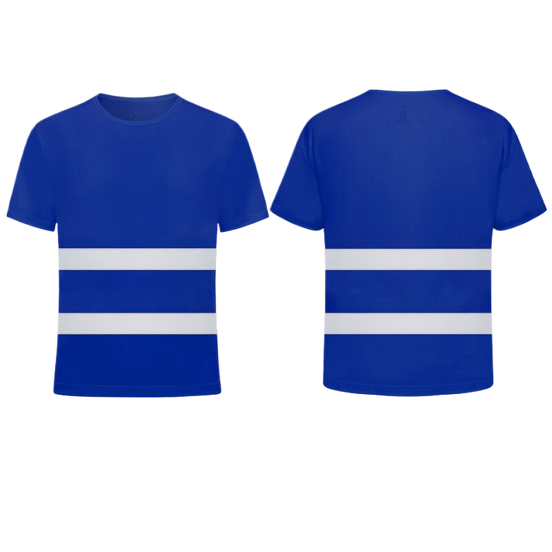 Safety Shirt Manufacturer - HBC Men's High Visibility 100% Polyester Reflective