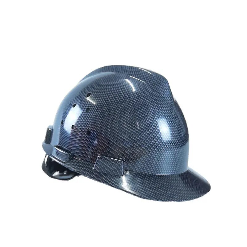 Safety Helmet Manufacturer - HBC Ansi Carbon Fiber HDPE Light Weight Construction