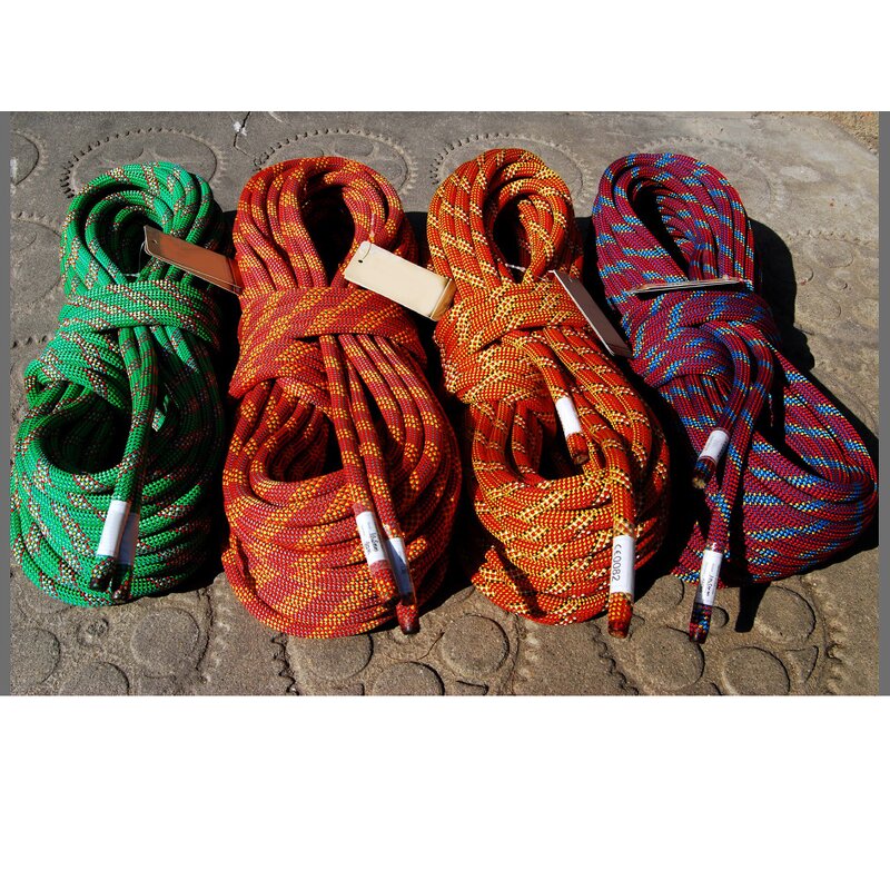 Climbing Rope Manufacturer - HBC Nylon 11mm for Rock Ice Climbing Fall Protection