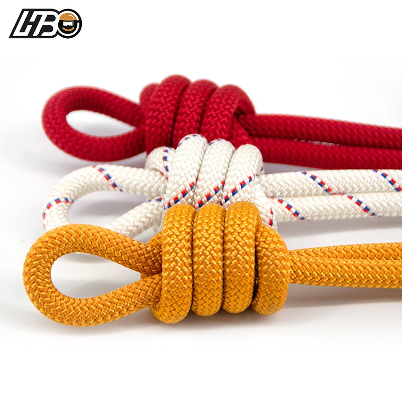 Static Rope Manufacturer - HBC Nylon 9.5mm 2200kg Tensile CE & UIAA Certified