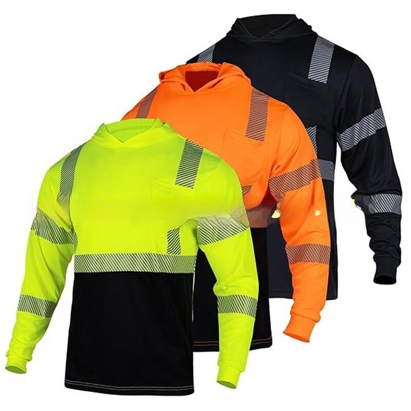 Safety Shirt Manufacturer - HBC Custom Reflective Strips High Visibility Cotton