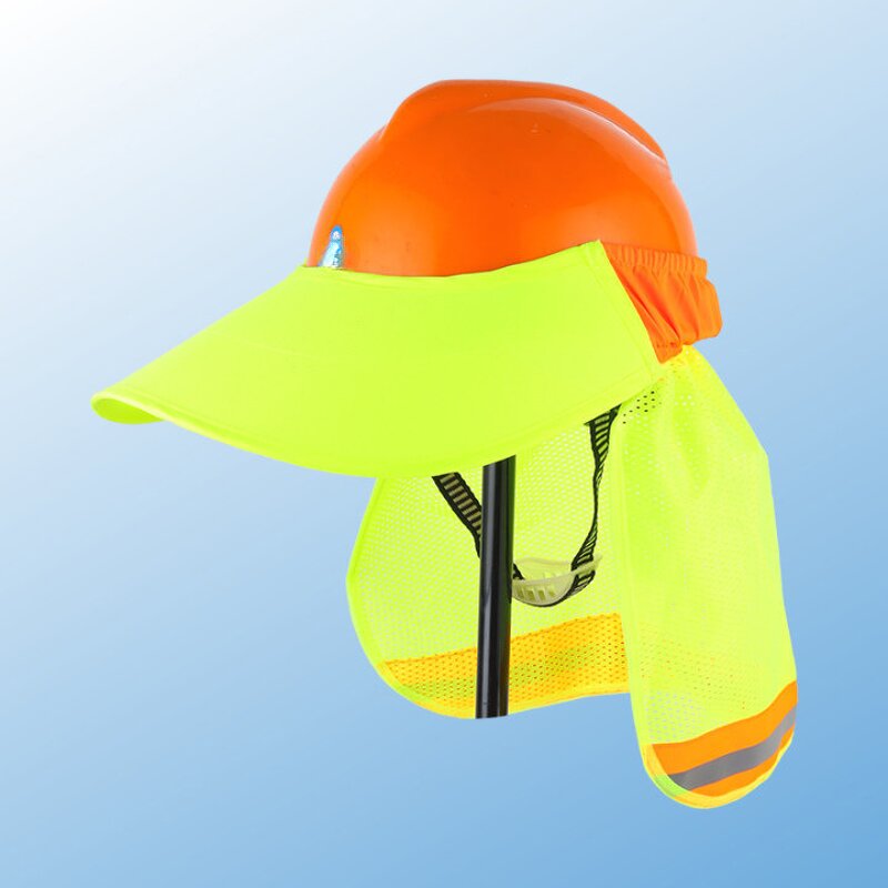 Helmet Sun Shield Manufacturer - Summer Mesh Full Brim Reflective Neck Protective