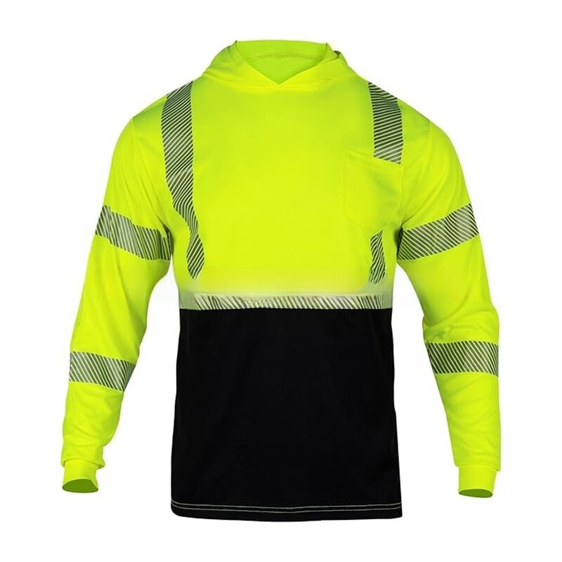 Safety Shirt Manufacturer - HBC Custom Reflective Strips High Visibility Cotton