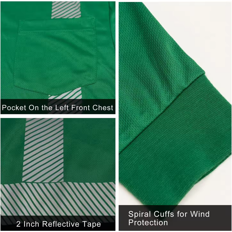 Safety T Shirts Manufacturer - HBC OEM/ODM 100% Polyester ANSI Class 2 with Reflective