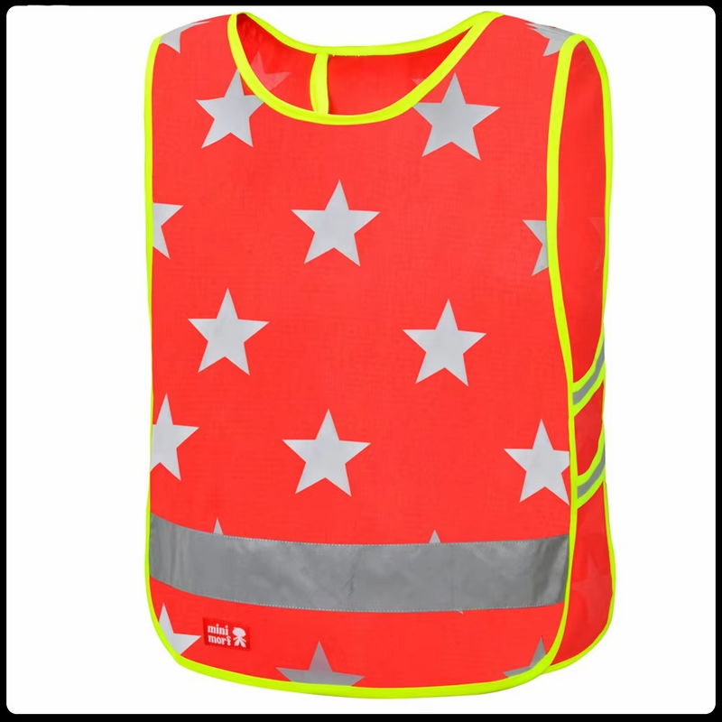 Safety Vest Manufacturer - HBC CE EN1150 High Visibility Orange Child Solar Reflective
