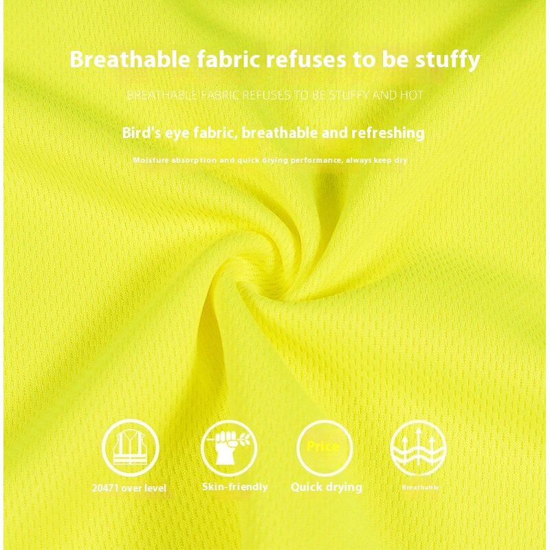 Safety T-Shirt Manufacturer - HBC Wholesale Custom Long Sleeve OEM Quick Dry Hi Vis