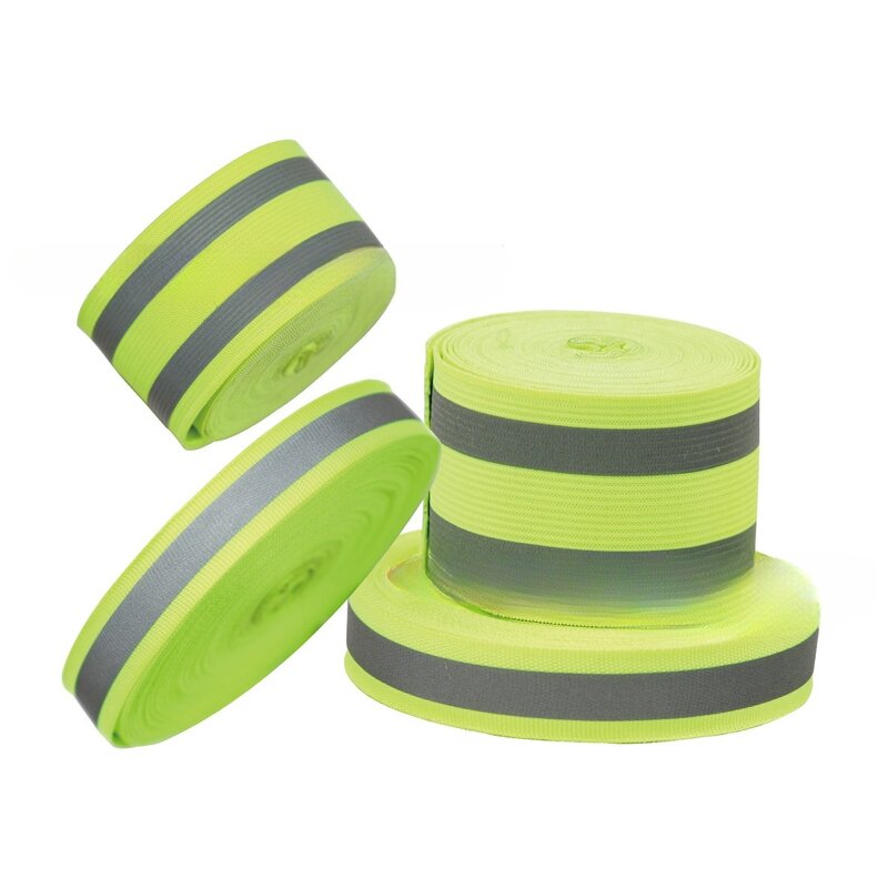 Reflective Fabric Tape Manufacturer - High Visibility Fluorescent Yellow Fire Proof FR