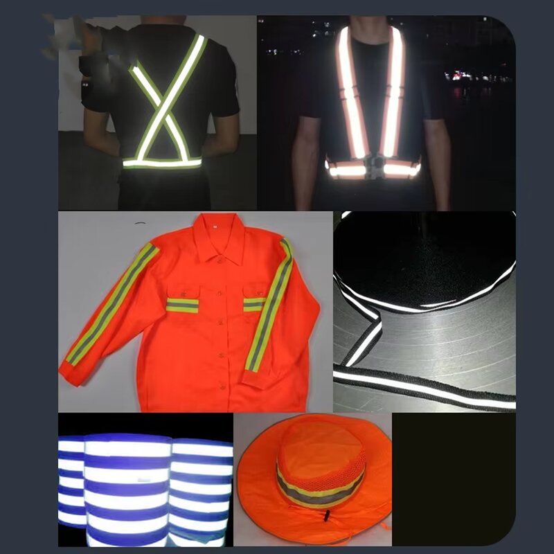 Reflective Fabric Tape Manufacturer - High Visibility Fluorescent Yellow Fire Proof FR