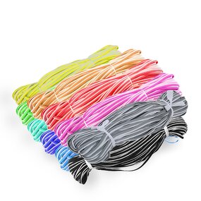 Reflective Strip Tape Manufacturer - Fashion High Reflective Rainbow Color Piping Fabric