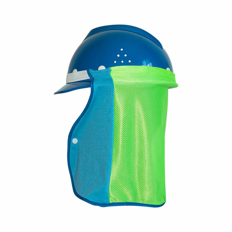 Safety Helmet Sunshade Manufacturer - Multi-colors Full Brim Mesh Hard Hat Shield