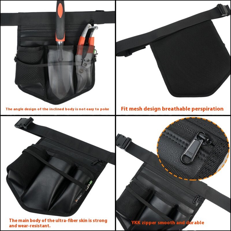 Tool Waist Bag Manufacturer - Flower Garden Gardening Pruning Scissors Saw Cleaning