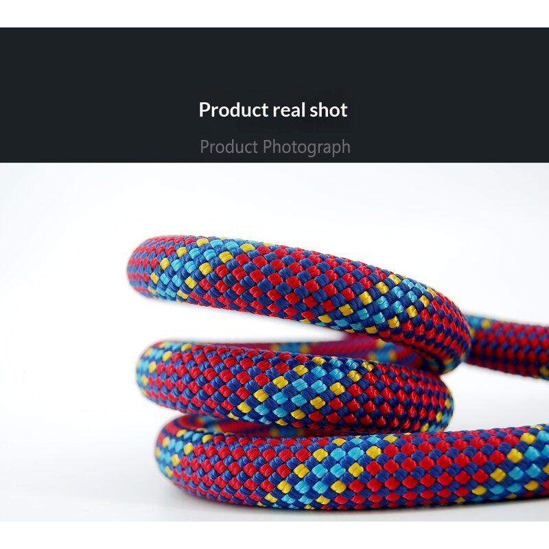 Climbing Rope Manufacturer - HBC Nylon 11mm for Rock Ice Climbing Fall Protection