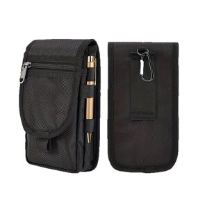 Waist Bag Manufacturer - Custom Black Durable Portable Zippered Tactical Pouch