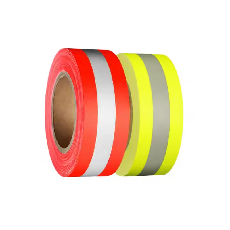 Reflective Tape Manufacturer - HBC Reflective Webbing Fluorescent Yellow Fire Proof