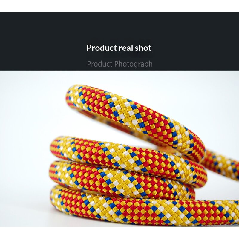 Climbing Rope Manufacturer - HBC Nylon 9.8mm for Rock Ice Climbing High-altitude Work