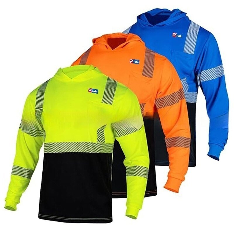 Safety Shirt Manufacturer - HBC Custom Reflective Strips High Visibility Cotton