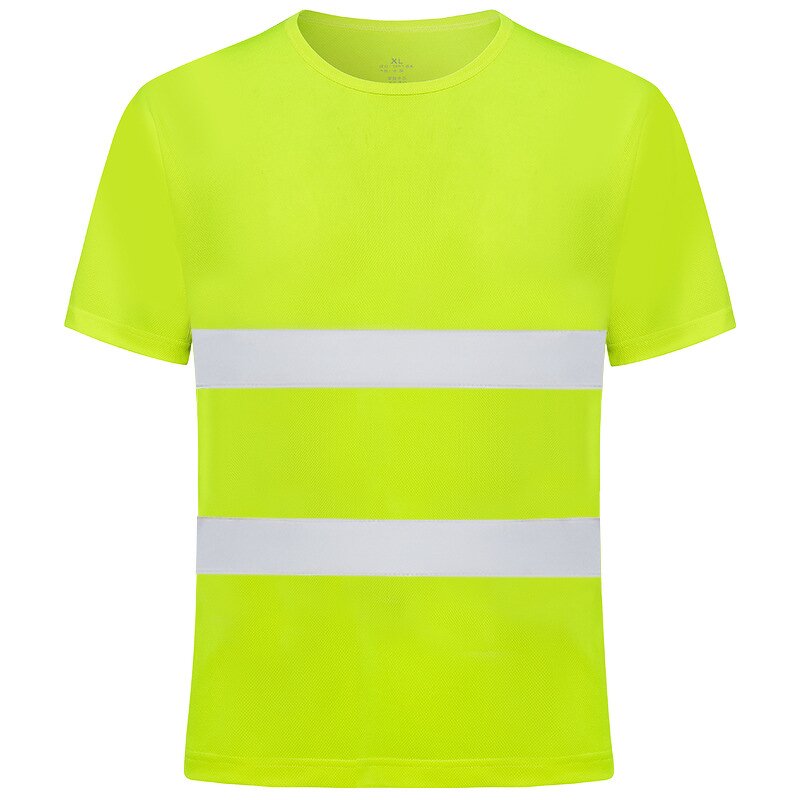 Safety Shirt Manufacturer - HBC Men's High Visibility 100% Polyester Reflective